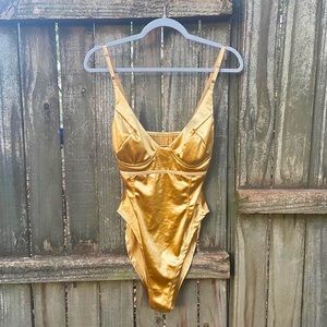 Honey Gold Body Suit
